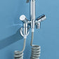 Toilet partner one in two out independent switch telescopic tube pressurized spray gun