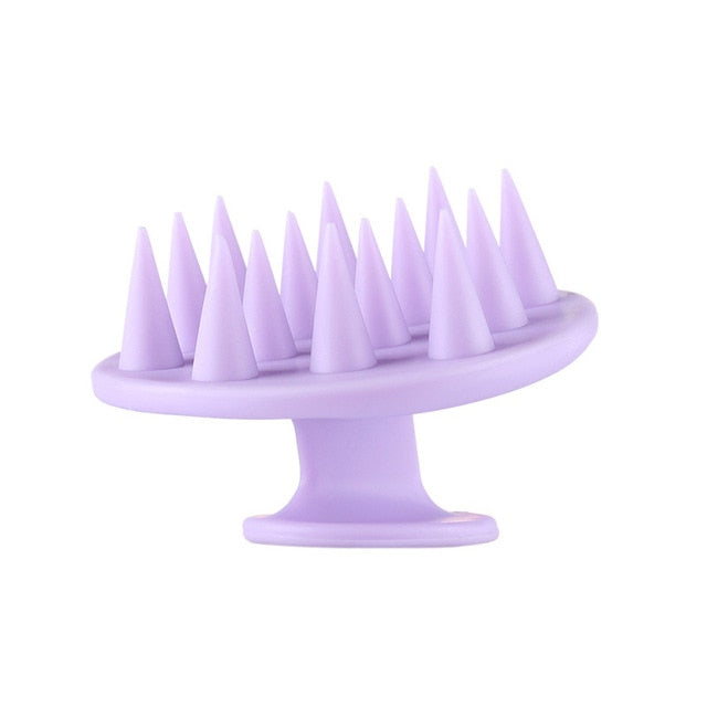 Silicone Scalp Massager Shampoo Brush