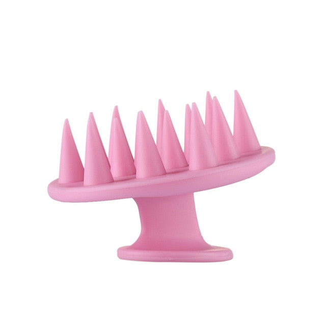 Silicone Scalp Massager Shampoo Brush